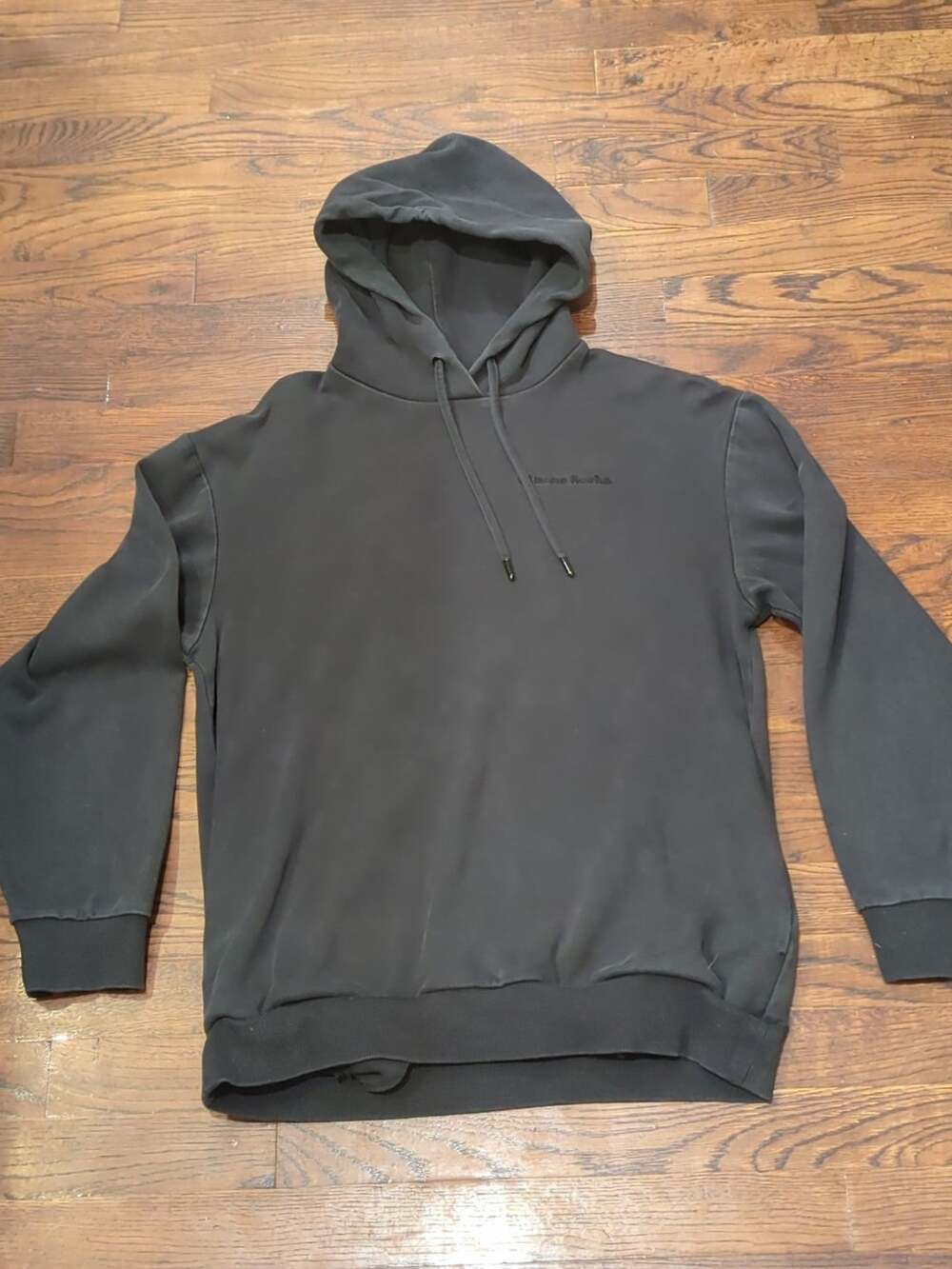 Simone Rocha x H&M Floral Hoodie Size XS Black Cotton